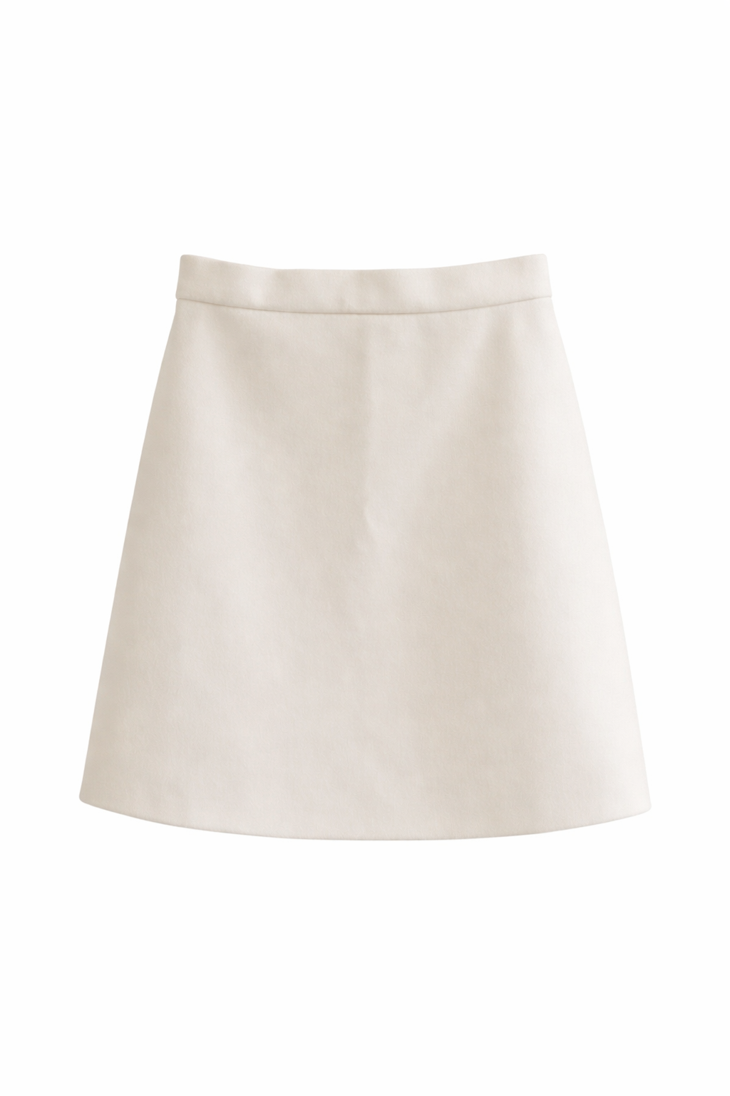 Ophelia A-line Mini Skirt, Ivory