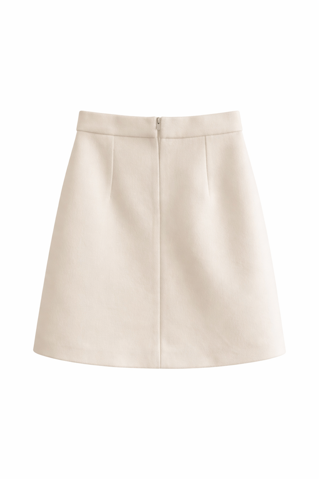 Ophelia A-line Mini Skirt, Ivory