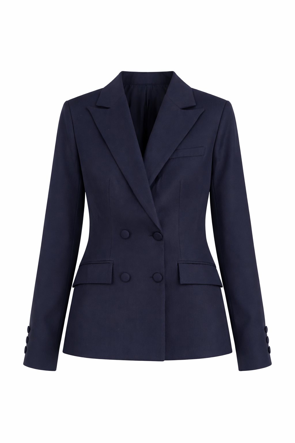 Marina Double-Breasted Blazer, Navy