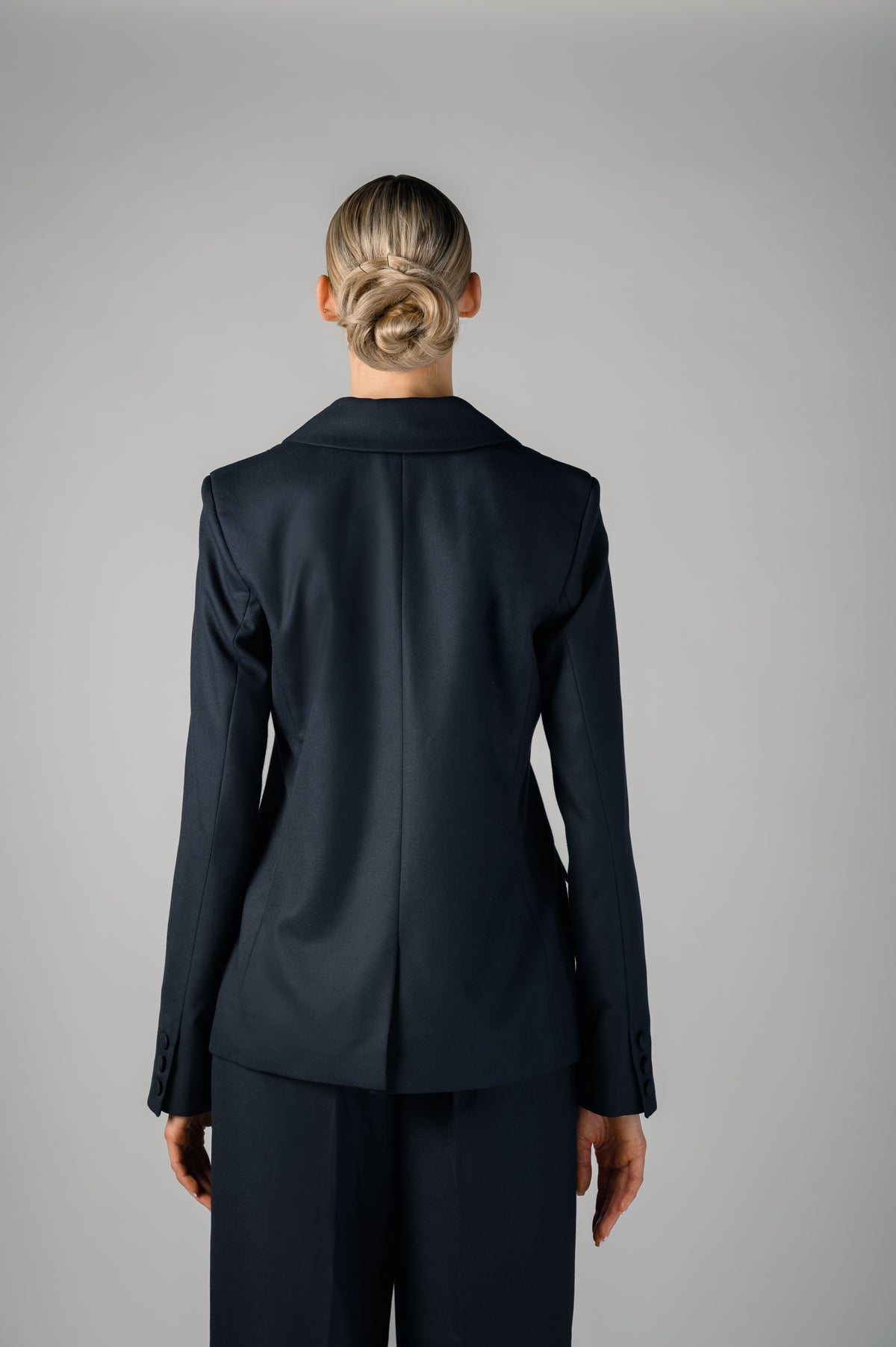 Marina Double-Breasted Blazer, Navy