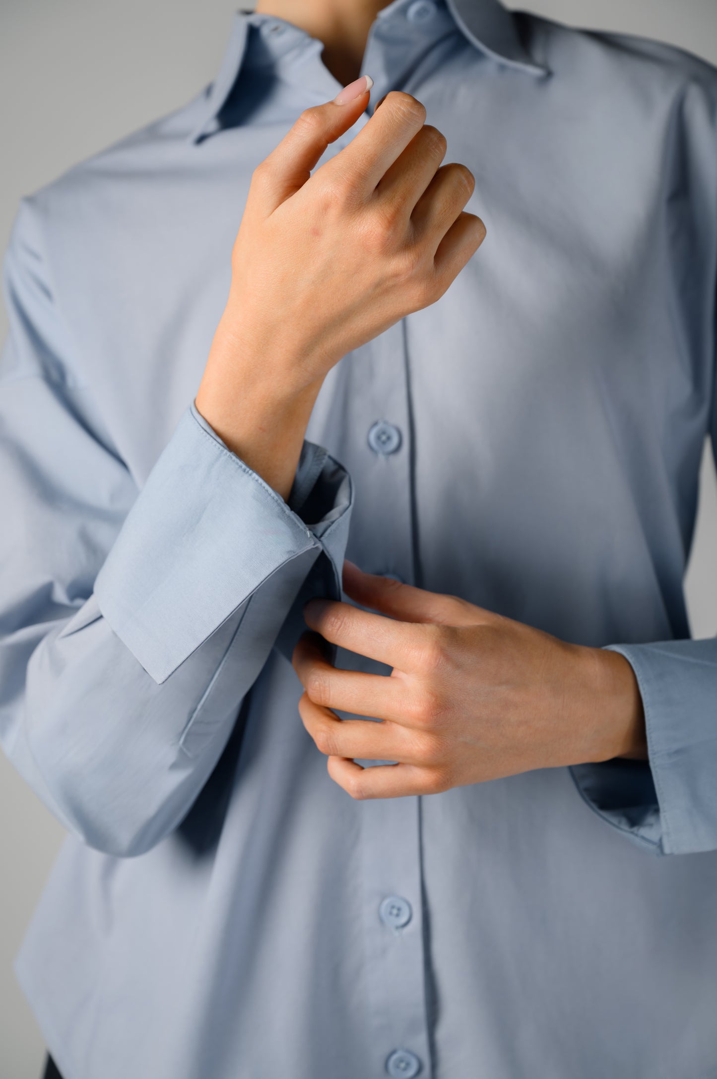 Elowen Tailored Shirt Blue